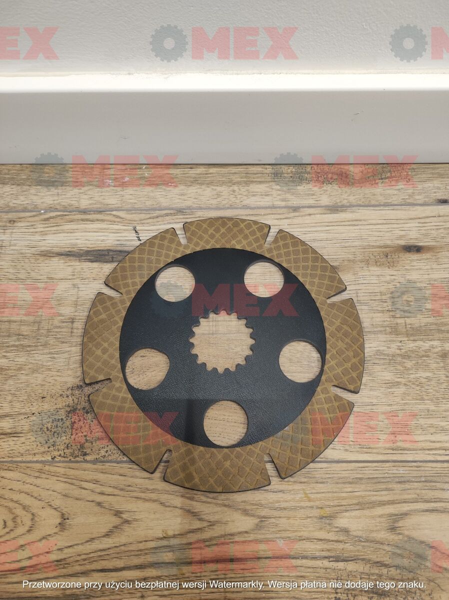 Tarcza cierna w moście Manitou MLT626 T