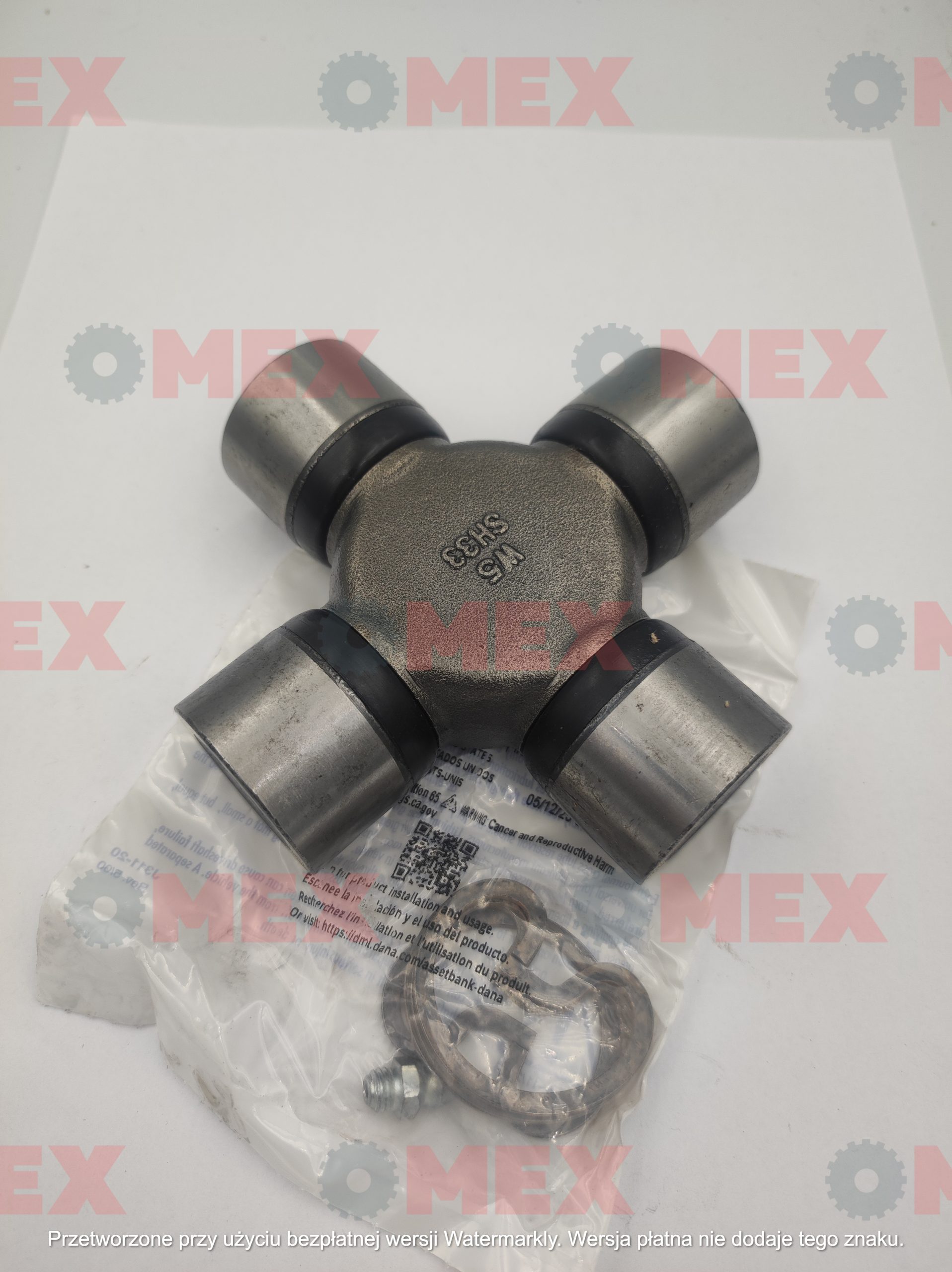 JCB 3CX vorderes Wellenkreuz