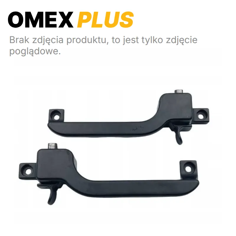 Rear right window handle - 3CX 4CX AZERI PARTS