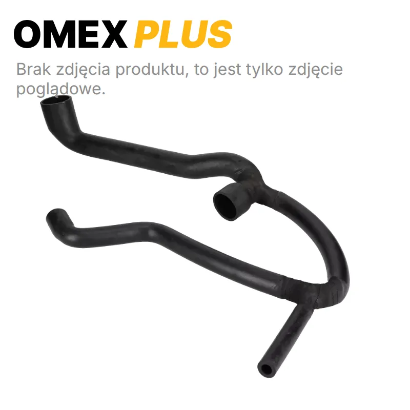 Wąż gumowy chłodnicy VOLVO A25 A30 A35 A40 A25D