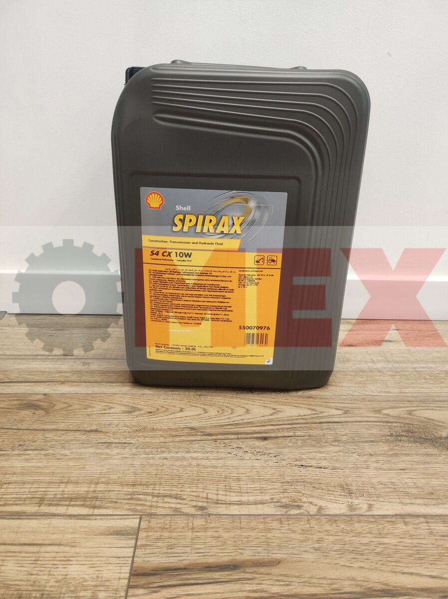 Hydraulic oil Shell spirax S4 CX 10W – 20L Volvo EW140C