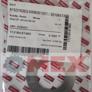 17218481460 Podkładka dystansowa Yanmar SV26