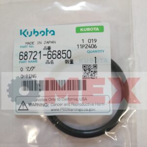 6872166850 Oring Sworznia KUBOTA KX016, KX018, KX019, KX027-4, U20