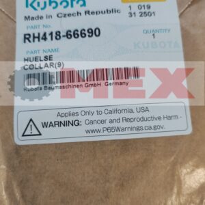 RH41866690 Tuleja dystansowa Kubota KX027-4