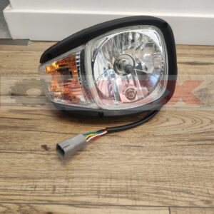 1950191 Lampa przednia prawa CAT 906H